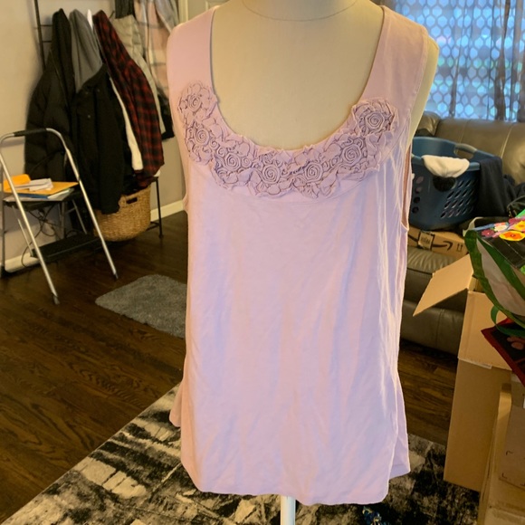Banana republic pink rose camisole top FINAL PRICE - Picture 2 of 5